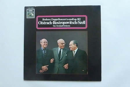 Brahms - Doppelkonzert / Oistrach, Rostropowitsch, Szell(LP)