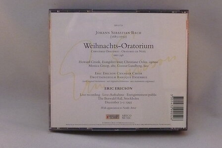 J.S. Bach - Weihnachts- Oratorium / Eric Ericson (2 CD)