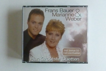 Frans Bauer &amp; Marianne Weber - Hun Grootste Duetten (2 CD)