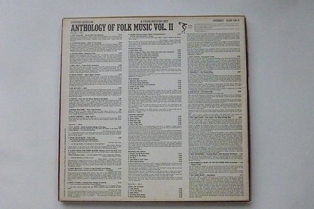 Various &lrm;&ndash; An Anthology Of Folk Music &ndash; Volume II (4 LP)