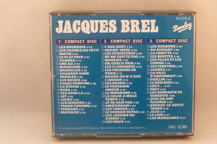 Jacques Brel - Brel /  Zweitausendeins (3 CD)