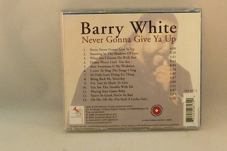 Barry White - Never Gonna Give Ya Up