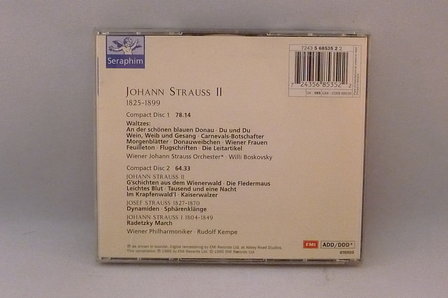 Johann Strauss II - Waltzes / Willi Boskovsky (2 CD)