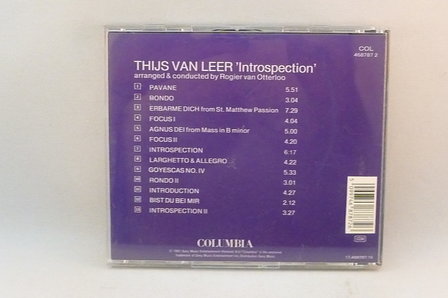 Thijs van Leer  - Introspection / arranged by Rogier van Otterloo