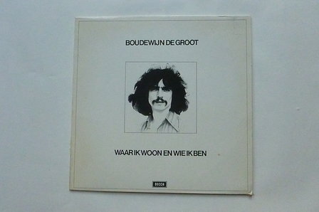 Boudewijn de Groot - Waar ik woon en wie ik ben (LP)