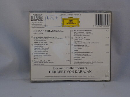 Strauss - An der sch&ouml;nen blauen donau / Herbert von Karajan