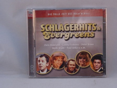 Schlagerhits &amp; Evergreens - Die Tolle Zeit des Rock &#039;n Roll (2 CD)