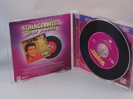 Schlagerhits &amp; Evergreens - Schlager f&uuml;r&#039;s herz (2 CD)