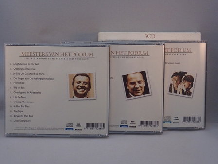 Meesters van het Podium (3 CD)