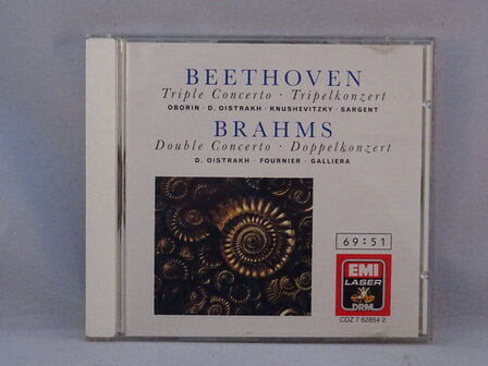 Beethoven - Triple Concerto / Oistrakh , Sargent