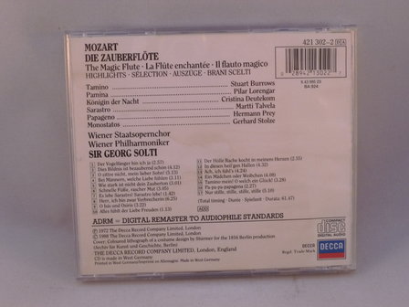 Mozart - Die Zauberflote / Deutekom, Solti