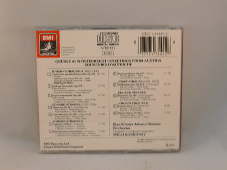 Straus - Greetings from austria / Boskovsy