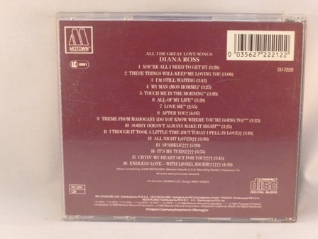 Diana Ross - All the Great Love Songs (Germany)