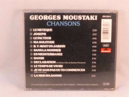 George Moustaki - Chansons