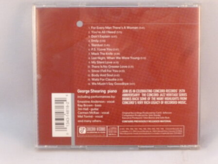 George Shearing - The Concord Jazz Heritage series