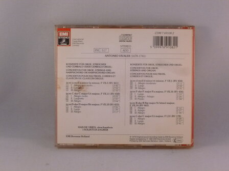 Vivaldi - Oboenkonzerte / Han de Vries