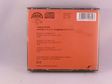 Dvorak - Symphonies nos. 4, 5, 6 / Vaclav Neumann (2 CD)