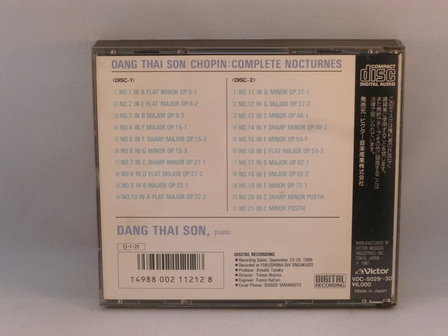 Chopin - Complete Noctures / Dang Thai Son (2 CD)