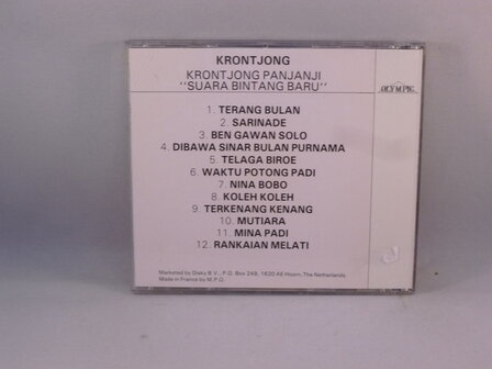 Krontjong - Panjanji &quot;Suara Bintang Baru&quot;