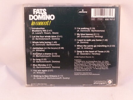 Fats Domino - In Concert