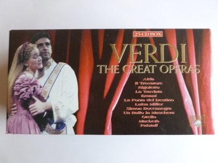 Verdi - The Great Operas (25 CD)