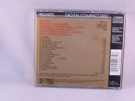 Handel - Messiah / Antal Dorati