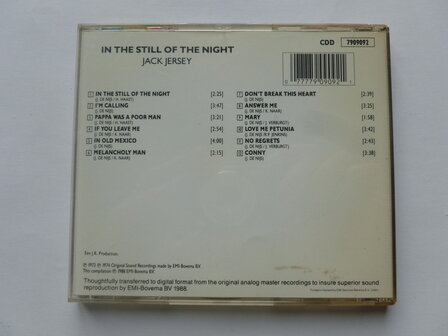 Jack Jersey - In the still of the night