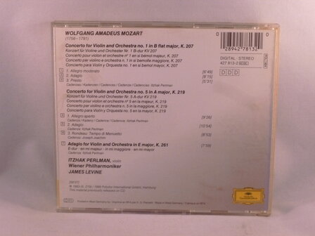 Mozart - Violinkonzerte / Itzhak Perlman, Levine