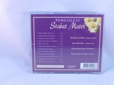 Pergolesi - Stabat Mater / Pieter jan Leusink