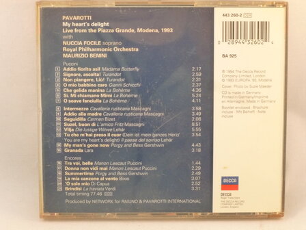 Pavarotti - My heart&#039;s delight