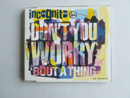 Incognito - Don&#039;t you worry bout a thing (CD Single)