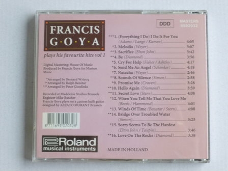 Francis Goya - play his favourite hits vol 1