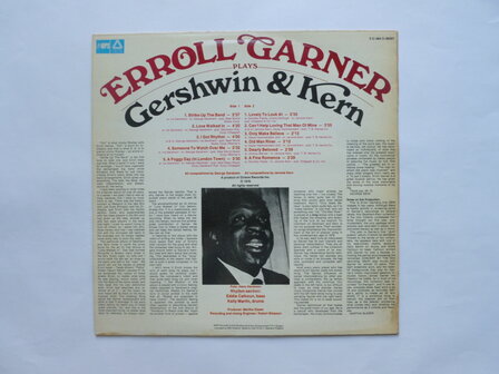 Erroll Garner &lrm;&ndash; Erroll Garner Plays Gershwin And Kern (LP)