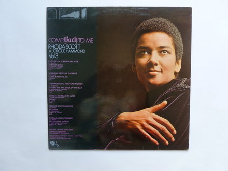 Rhoda Scott &lrm;&ndash; A L&#039;Orgue Hammond Vol. 3 Come Bach To Me (LP)