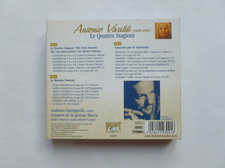 Vivaldi - Le Quattro Stagioni / G. Carmignola (3 CD)