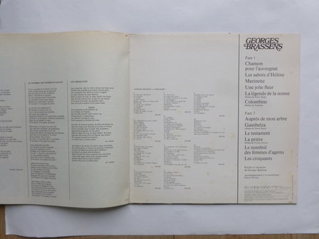Georges Brassens &lrm;&ndash; 3 - Chanson Pour L&#039;Auvergnat (LP)
