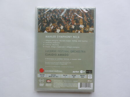 Mahler - Symphony nr. 6 / Claudio Abbado (DVD)nieuw