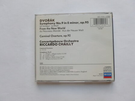 Dvorak - Symphony nr. 9 / Riccardo Chailly