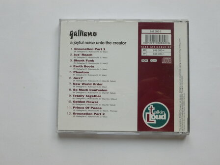 Galliano- A joyful noise unto the creator