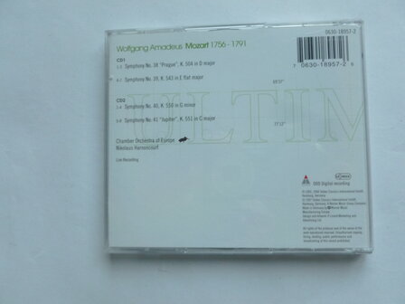 Mozart - Symphonies 38, 40, 41/ Harnoncourt (2CD)