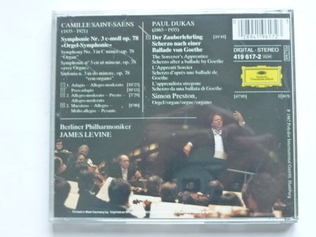 Saint Saens - Orgel Symphonie / James Levine