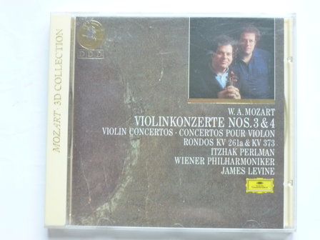 Mozart - Violinkonzerte no. 3 &amp; 4 / Itzhak Perlman, James Levine