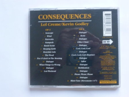 Lol Creme / Kevin Godley - Consequences (2 CD)