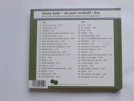 Lenny Kuhr - 40 jaar verliefd / Live (2 CD)