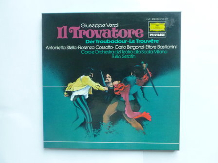 Verdi - Il Trovatore / Stella, Bergonzi, Tullio Serafin (3 LP)