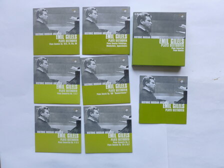 Emil Gilels plays Beethoven - piano concertos (6 CD)