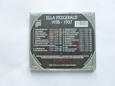 Ella Fitzgerald 1935-1937 - Classics