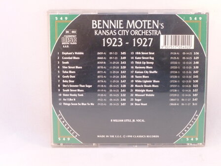 Bennie Moten &#039;s Kansas city orch. - Classics 1923 - 1927