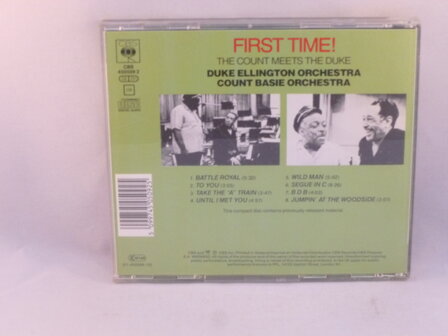 Duke Ellington - Count Basie Orchestra - First time !