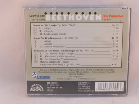 Beethoven - Piano Sonatas / Jan Panenka